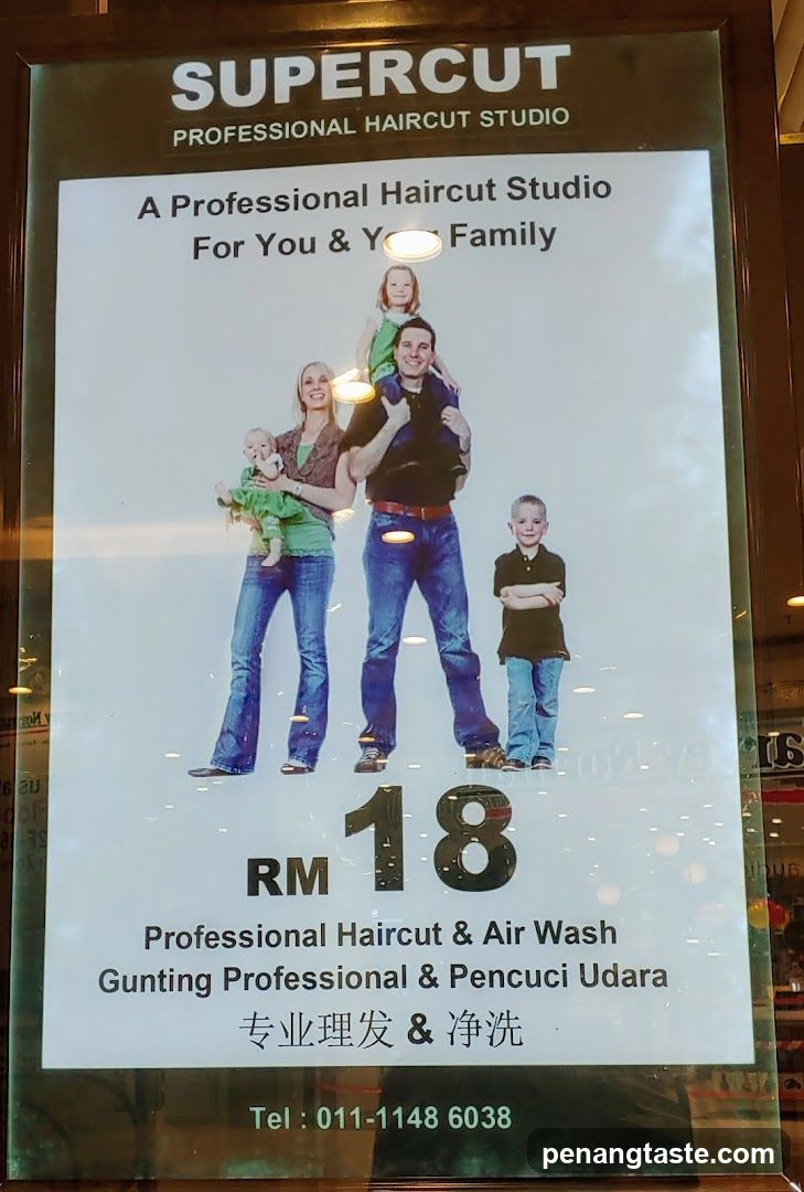 Supercut Professional Haircut Studio Advertisement