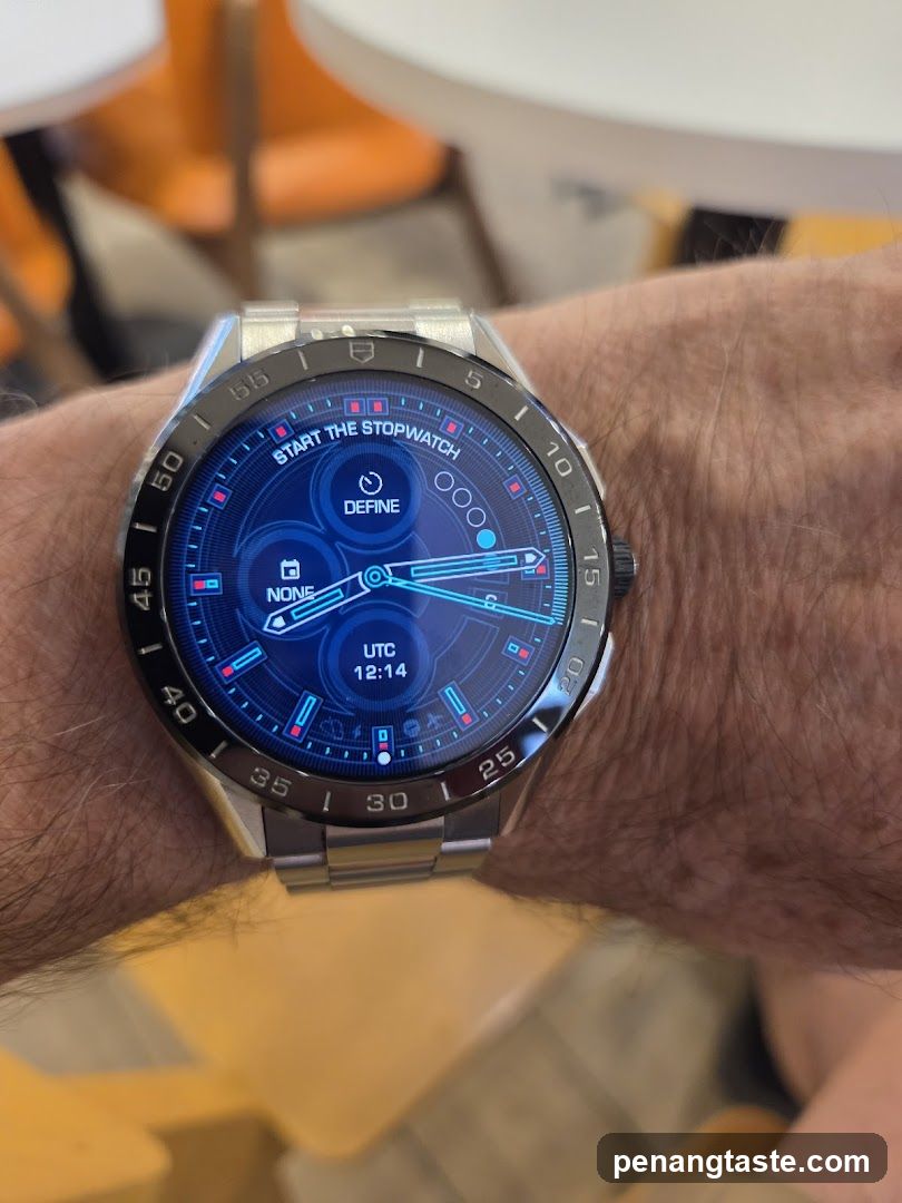 Smartwatch Display on Wrist