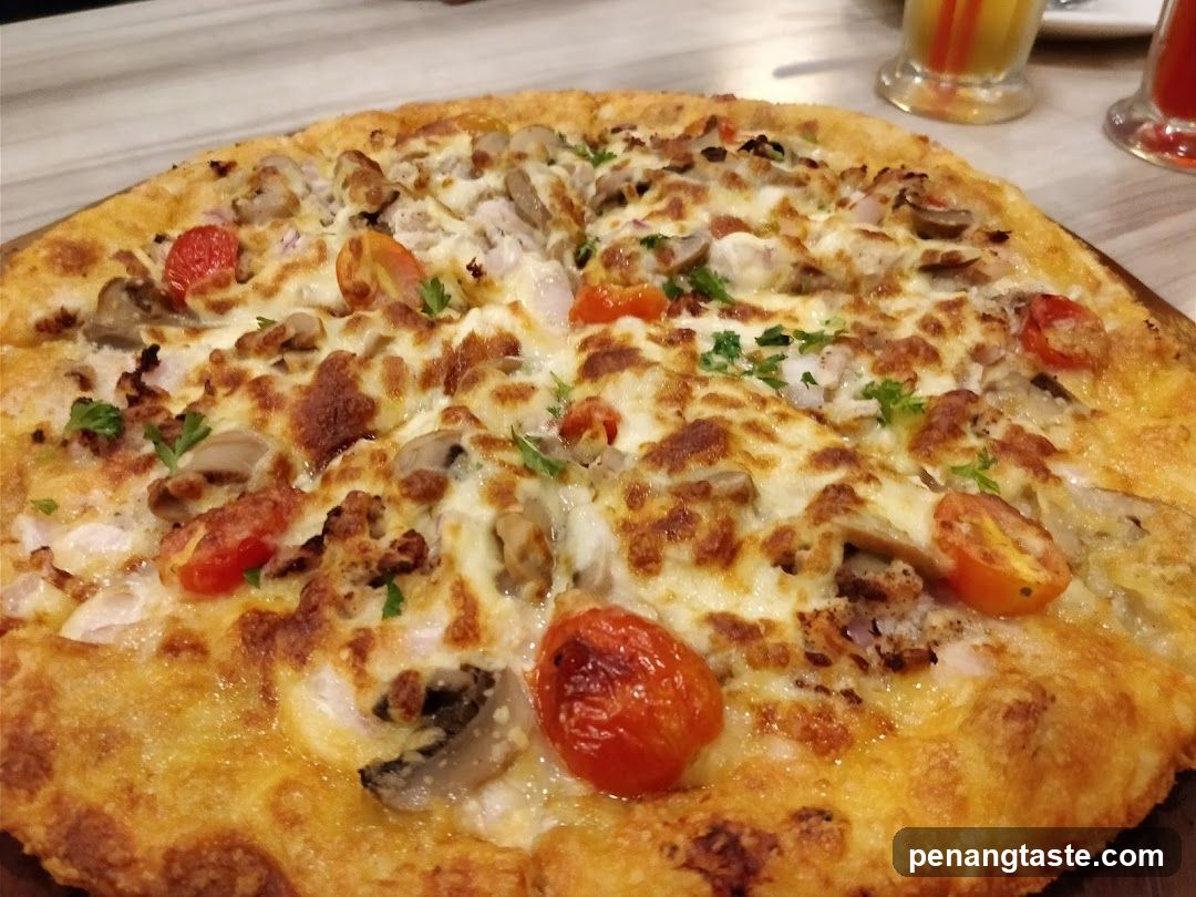 Cheese and Tomato Pizza