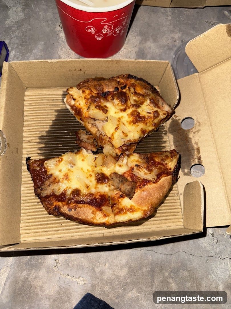 Pizza in Box with Red Cup