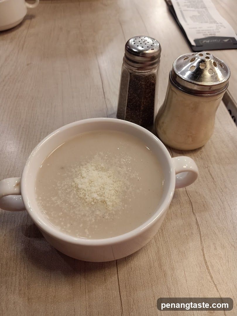Soup with Seasoning Shakers