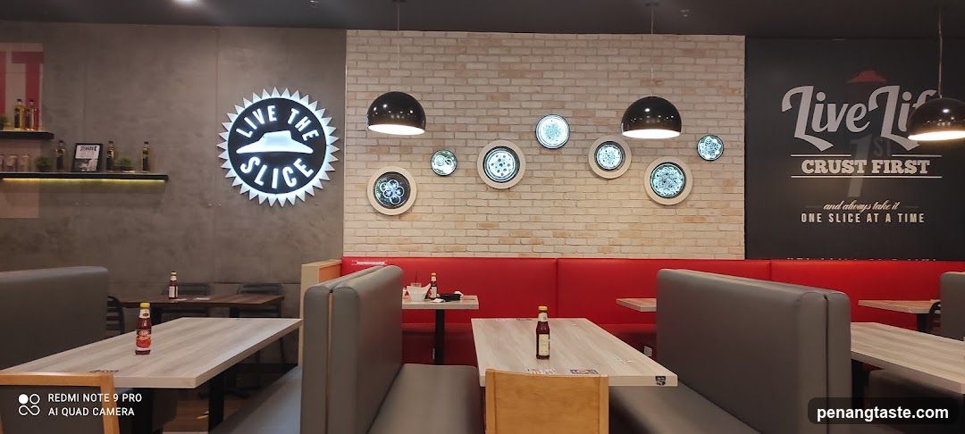 Restaurant Interior with Decorative Wall Art
