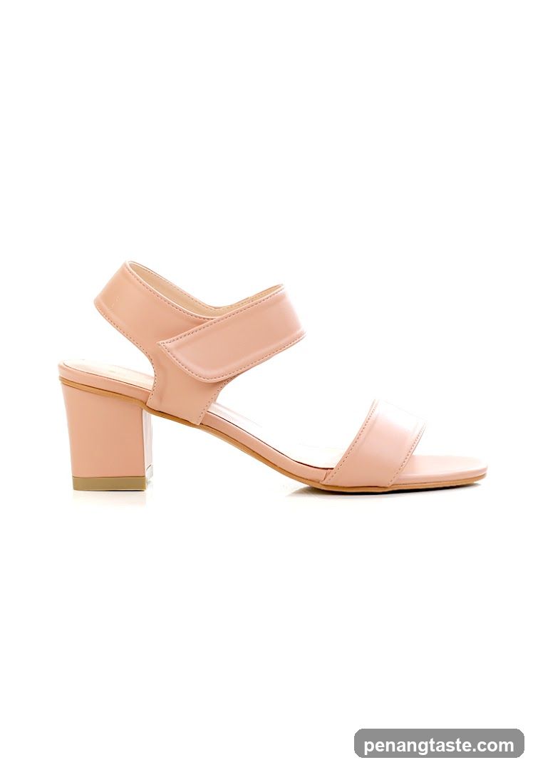 Pink Heeled Sandals