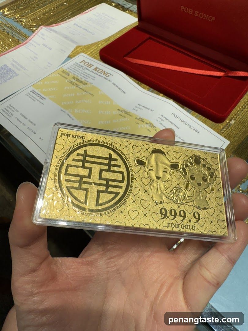 Gold Bar Display