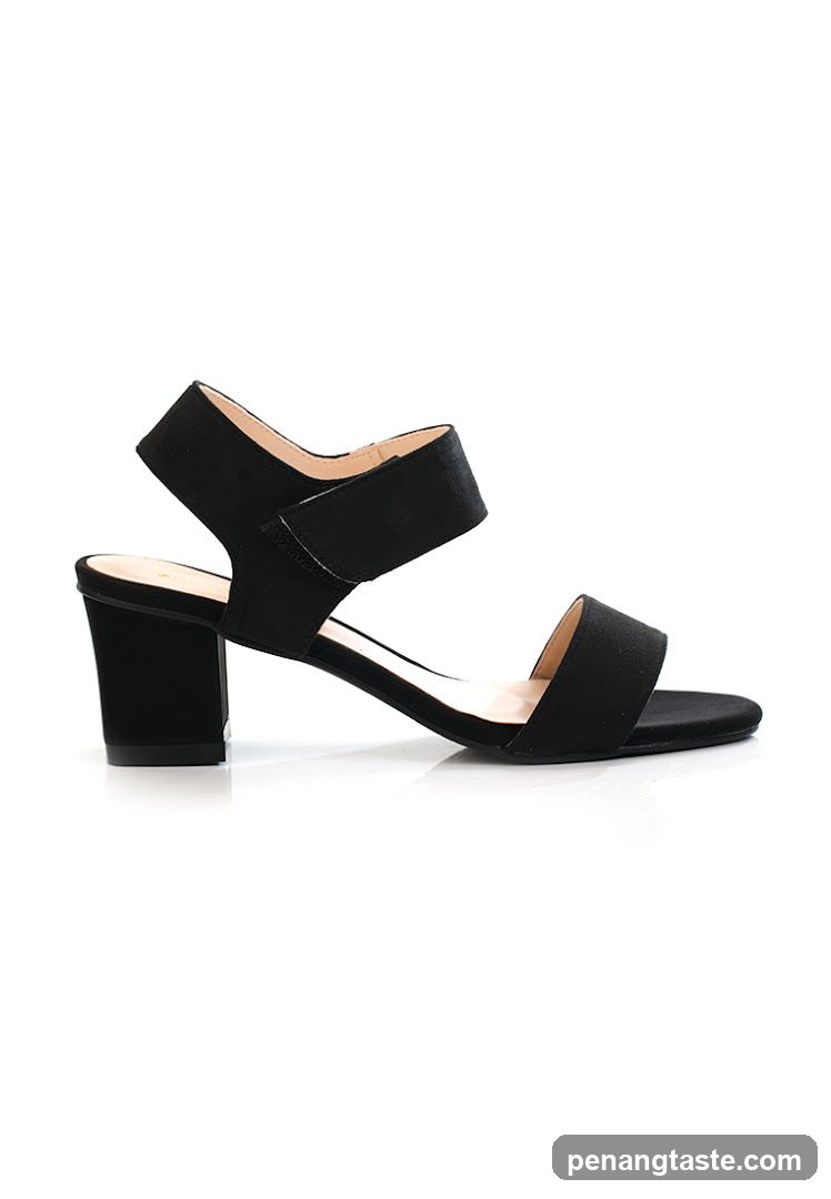 Black Heeled Sandals