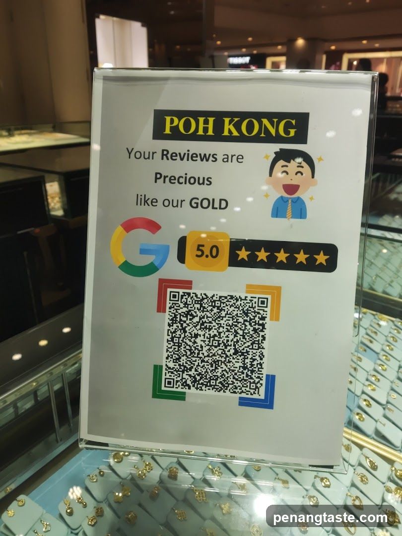 POH KONG Review Sign