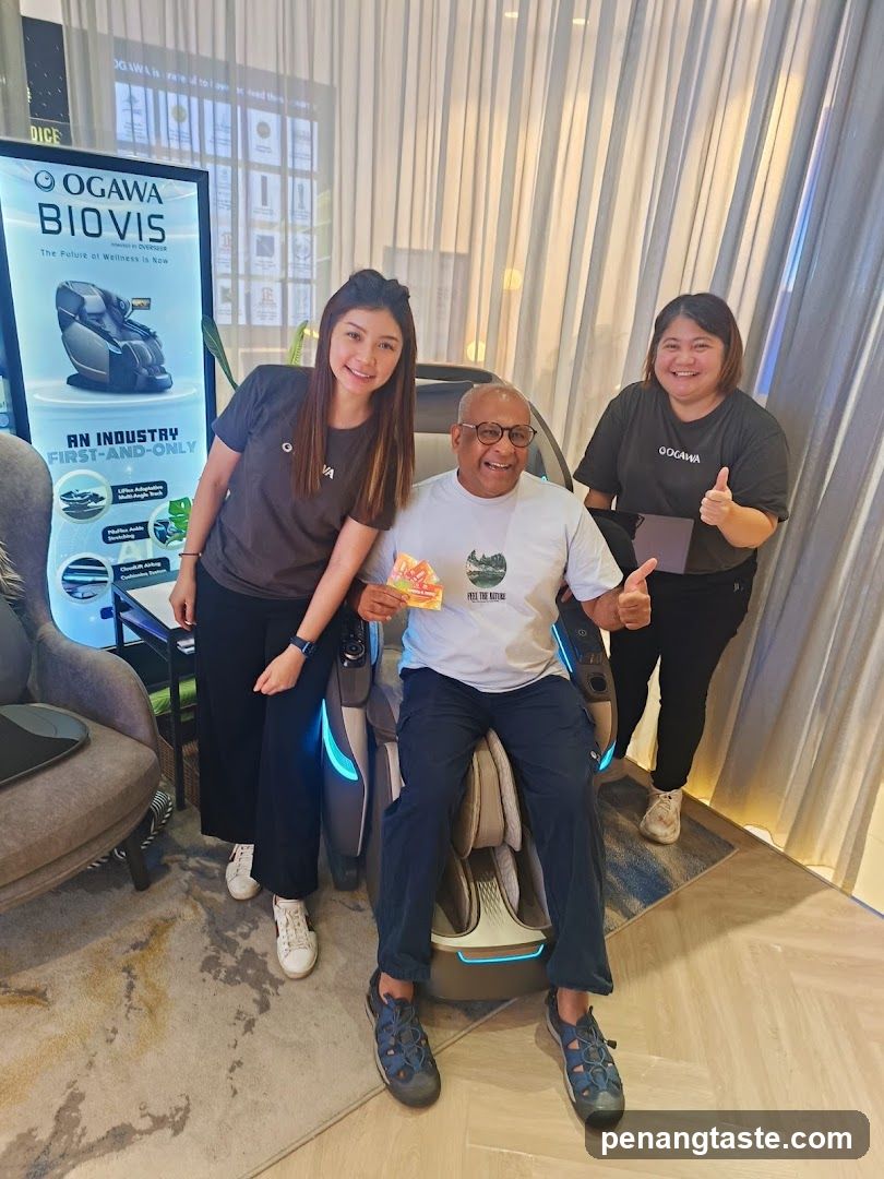 OGAWA BioVis Massage Chair Experience