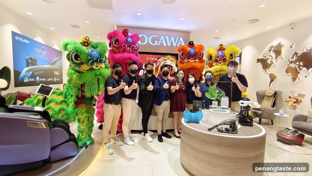 OGAWA Store Interior with Lion Dance Performance