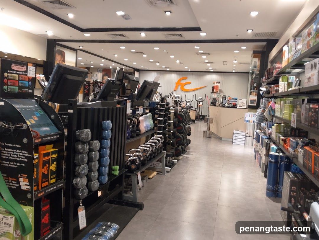 Fitness Equipment Store Interior