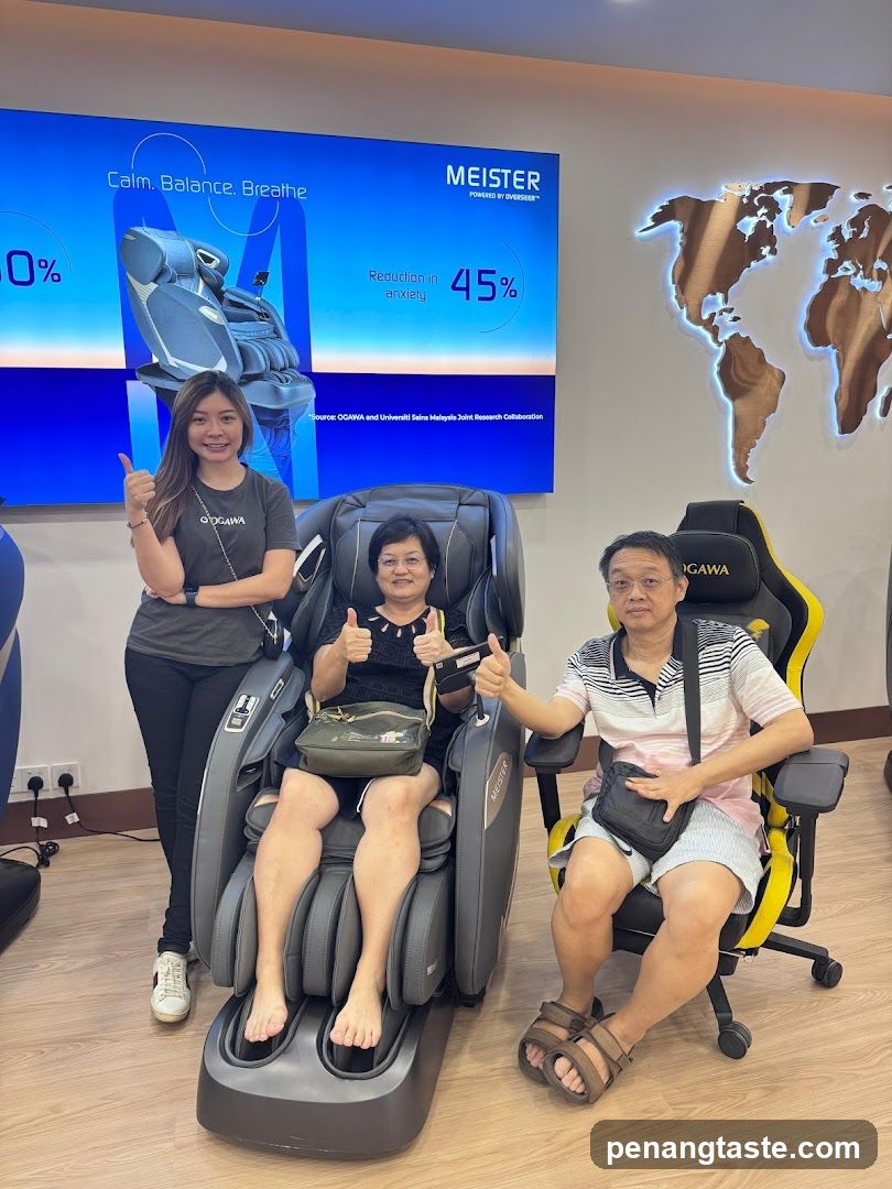 Massage Chair Display Area