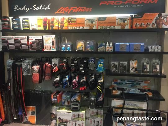 Fitness Equipment Display