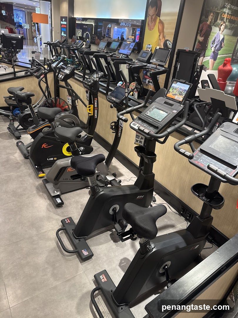 Fitness Equipment Store Interior
