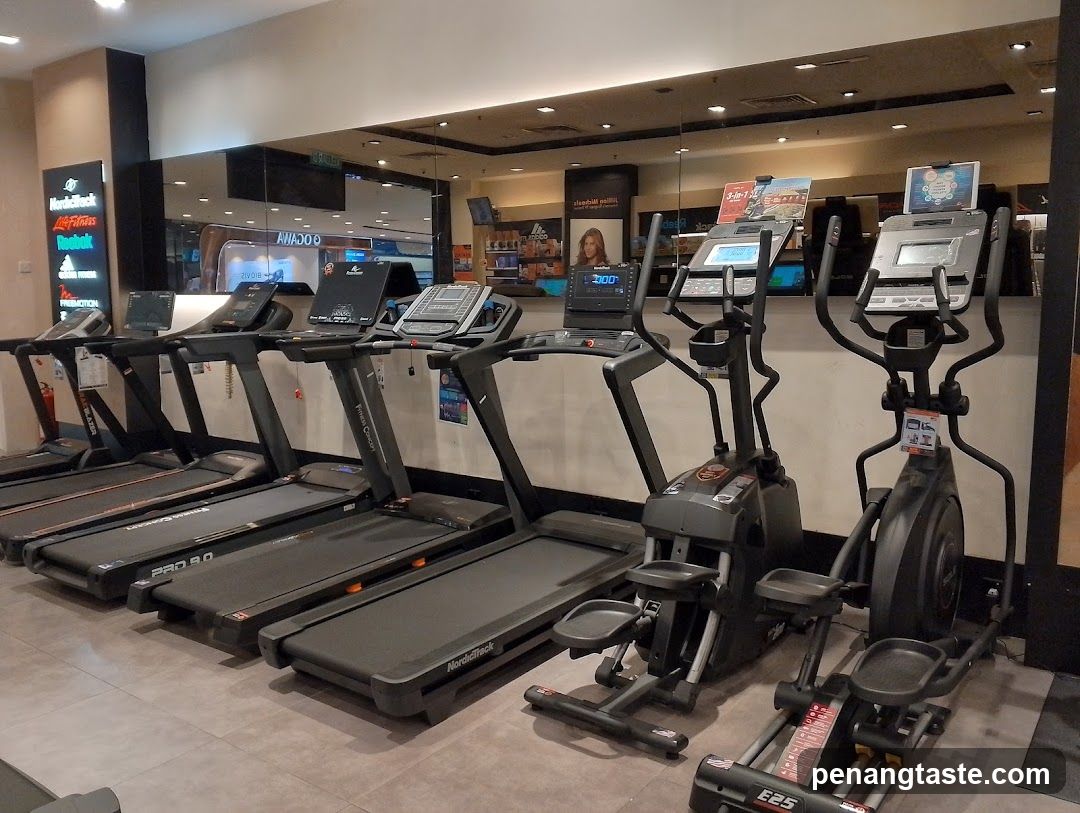 Fitness Equipment Display