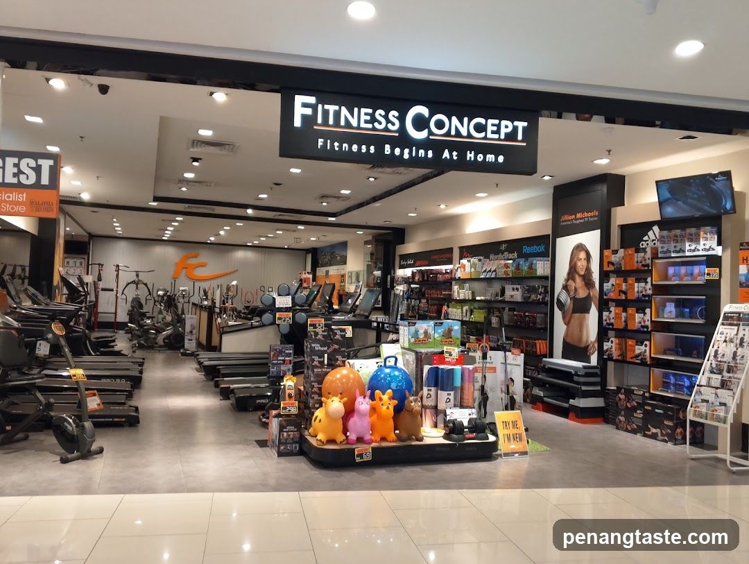 Fitness Concept Store Interior