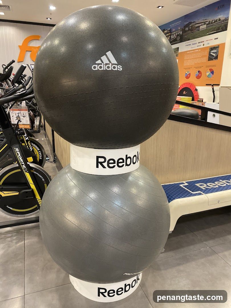 Fitness Equipment Display