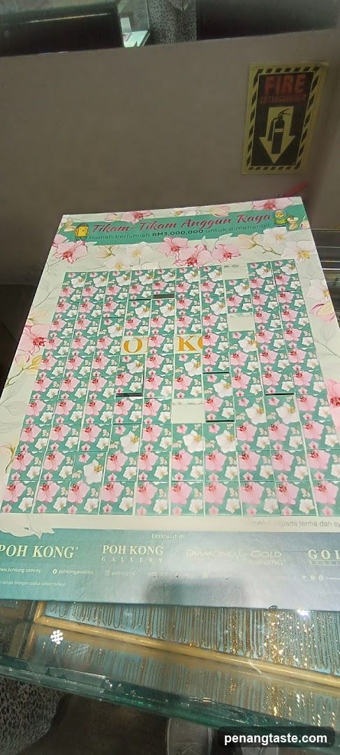 Tikam-Tikain Anggun Kaya Game Board