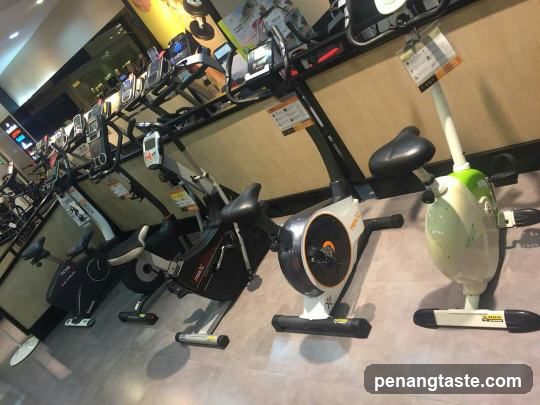 Fitness Equipment Display