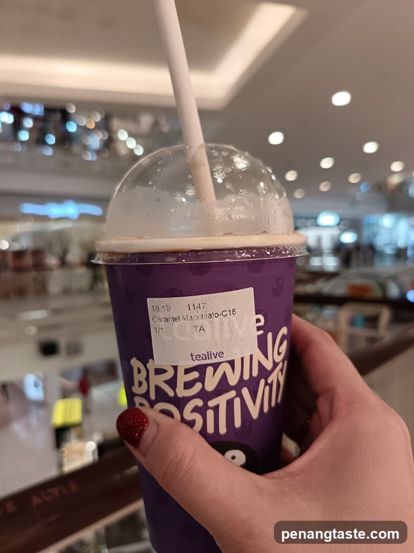 Tealive Caramel Macchiato