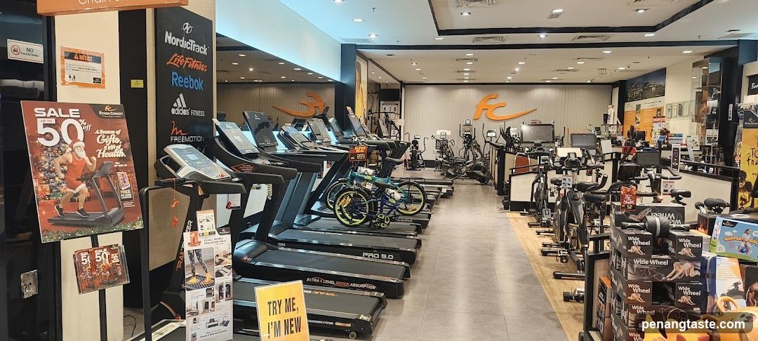 Fitness Equipment Store Interior