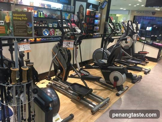 Fitness Equipment Store Interior