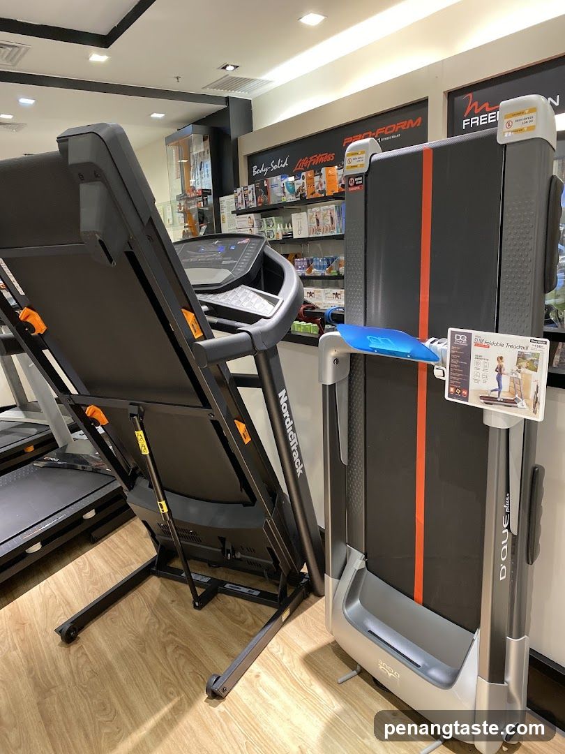 Fitness Equipment Display