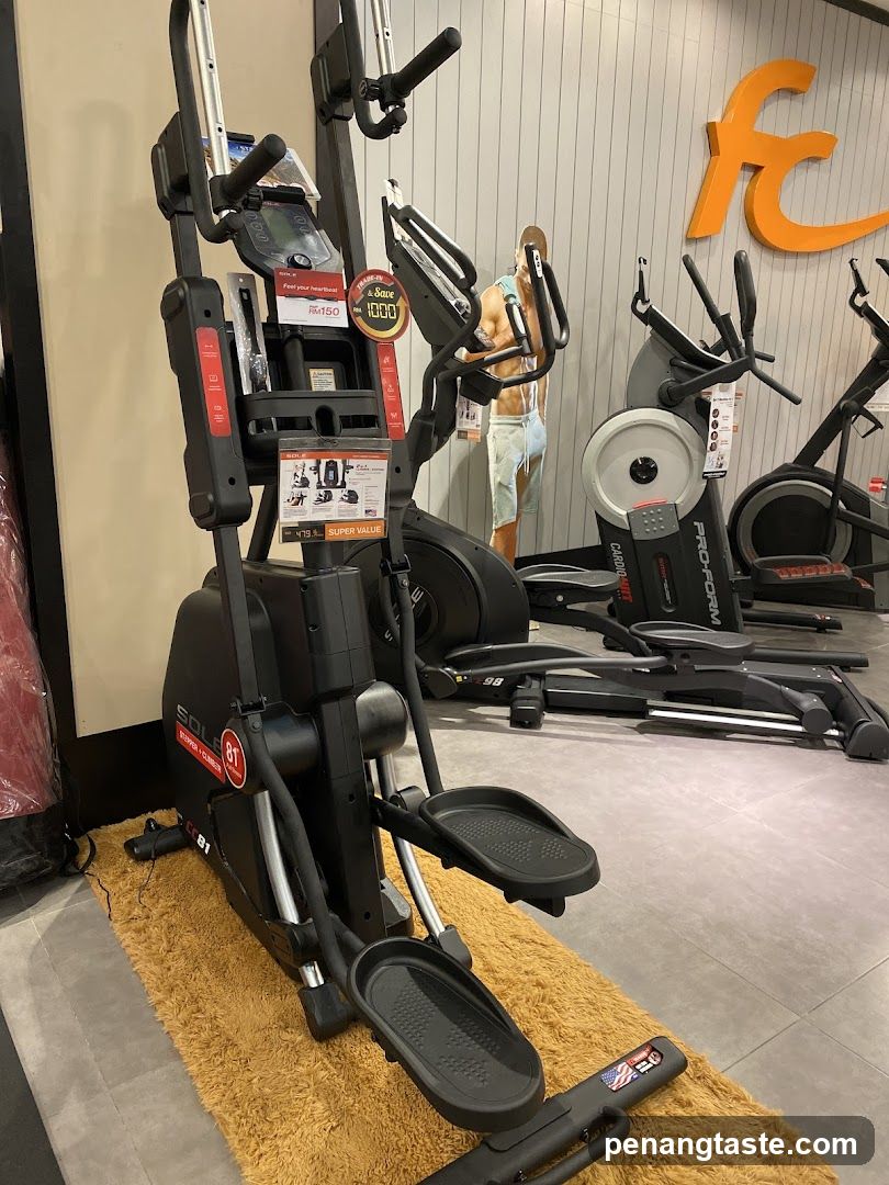 Fitness Equipment Display