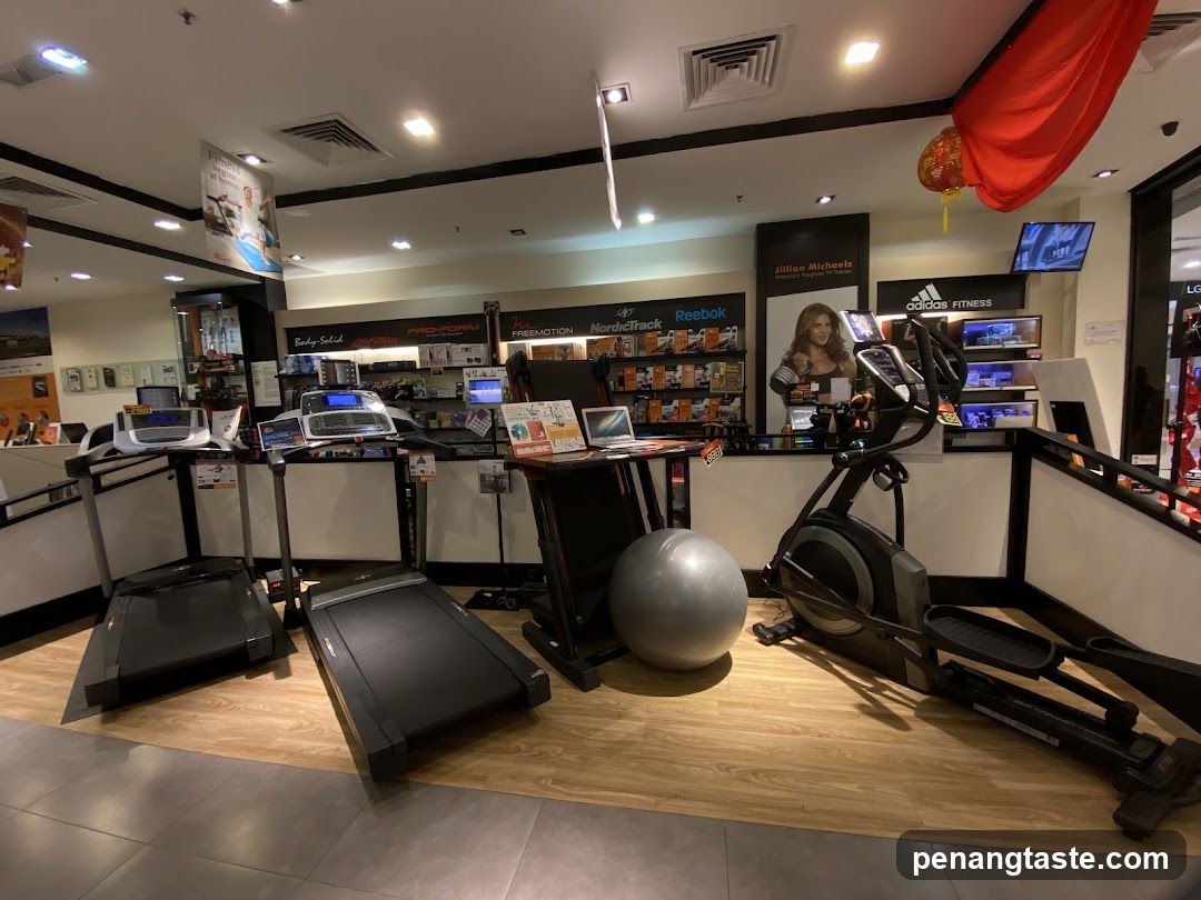 Fitness Equipment Store Interior