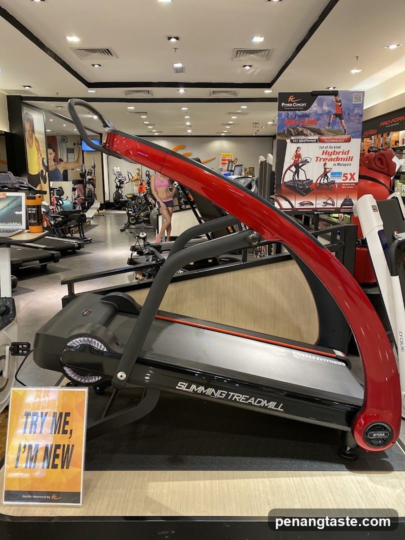 Fitness Equipment Display
