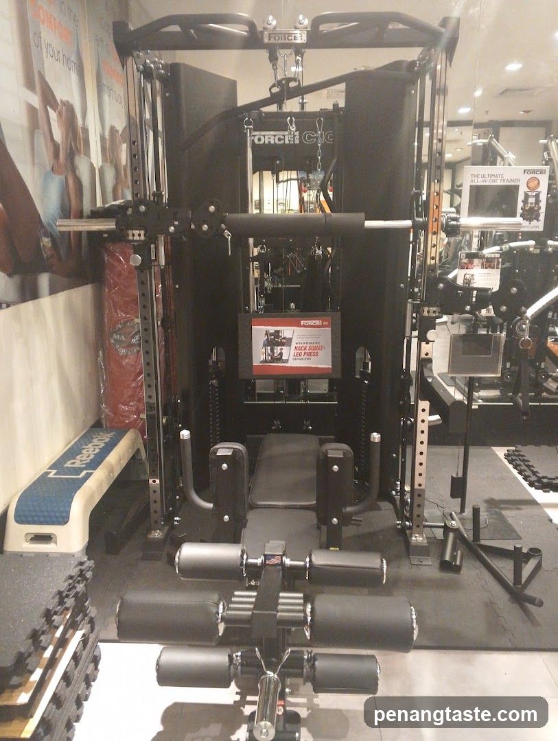 Gym Equipment Display