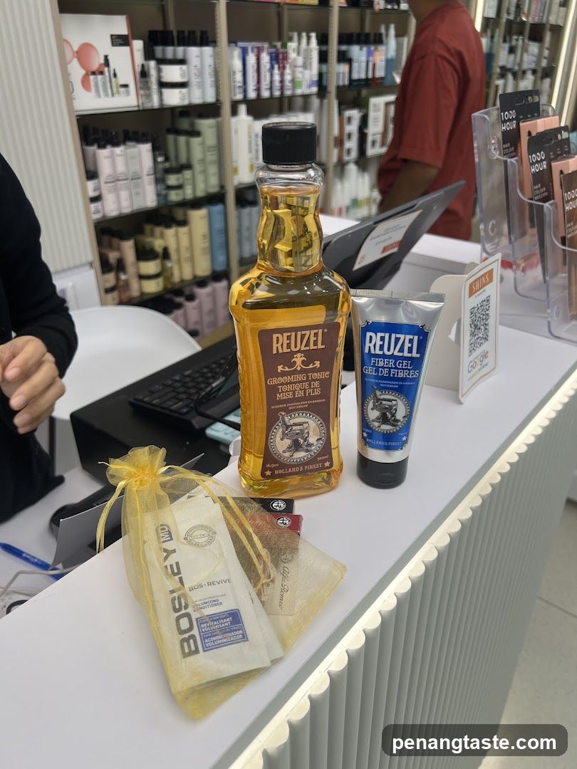 Grooming Products Display