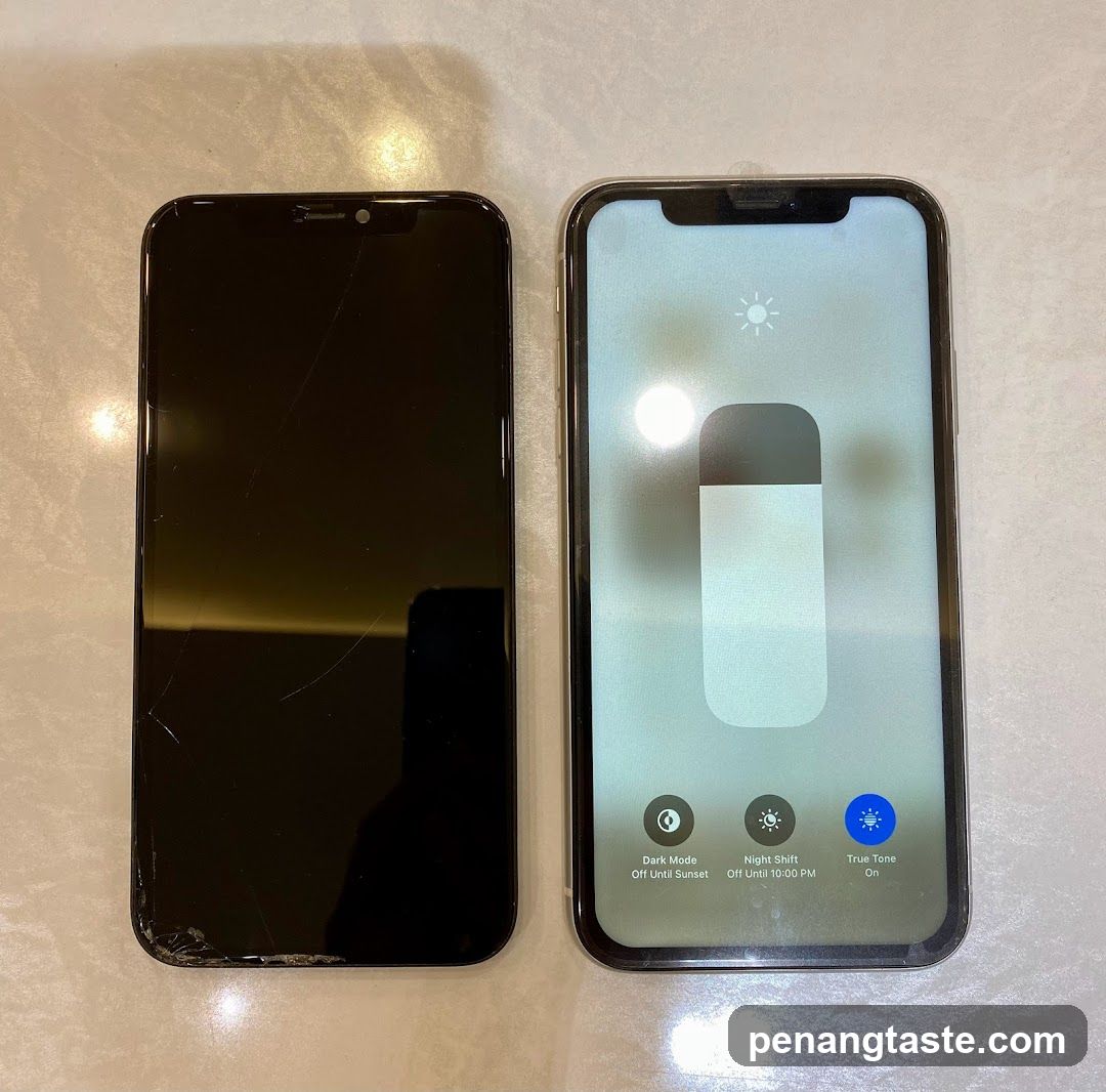 iPhone Screen Comparison