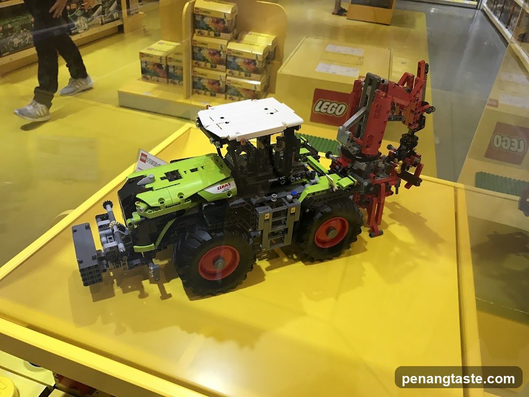 LEGO Tractor Display