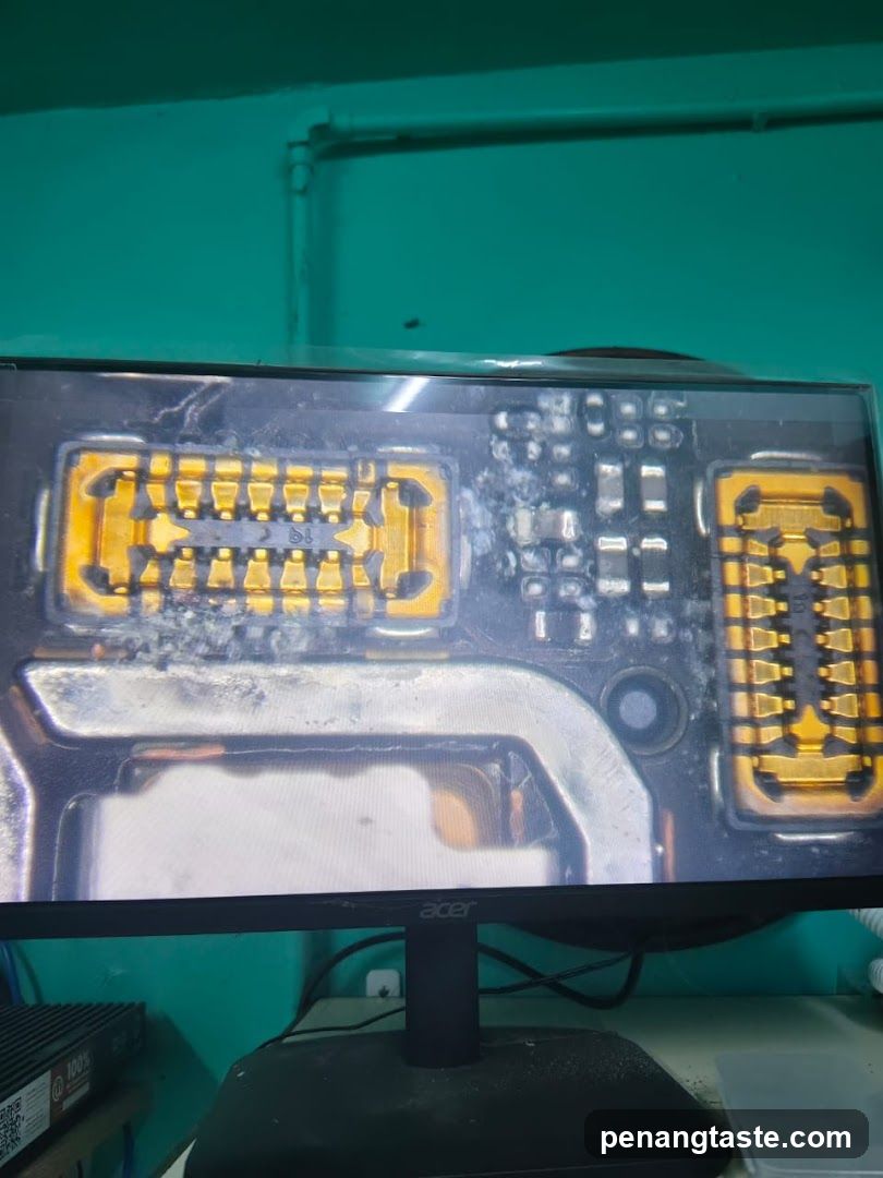 Microscope Screen Display