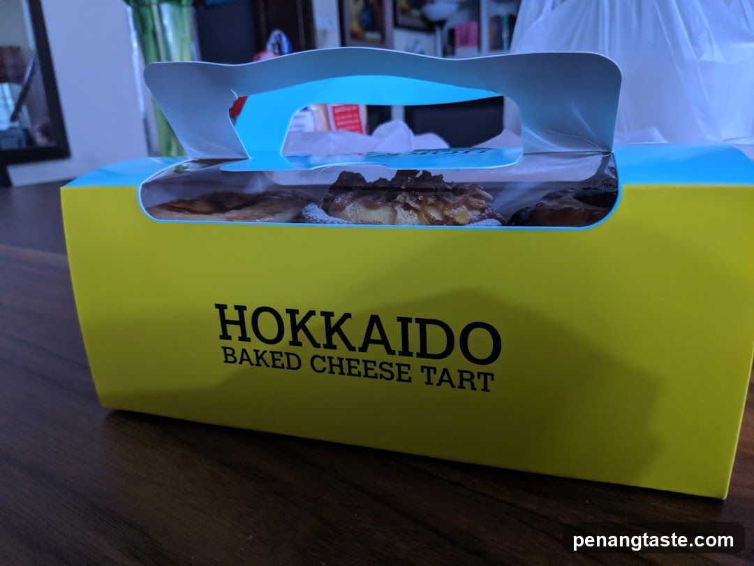 Hokkaido Baked Cheese Tart Box