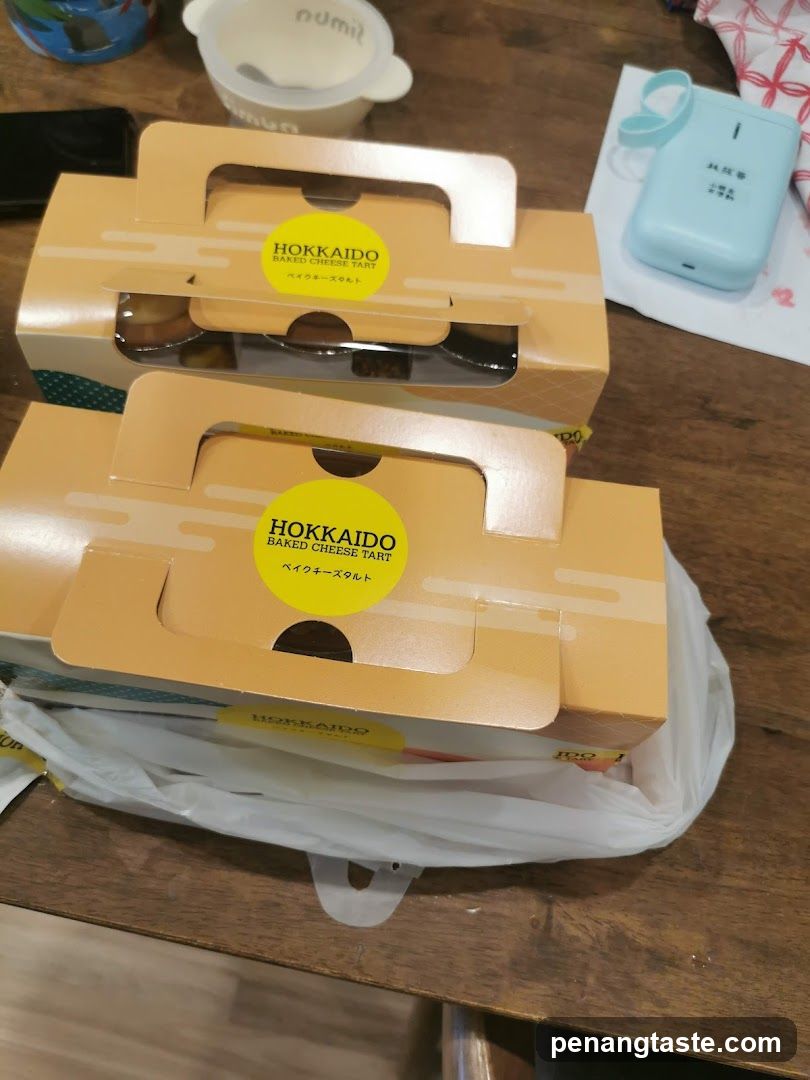 Hokkaido Baked Cheese Tart Boxes