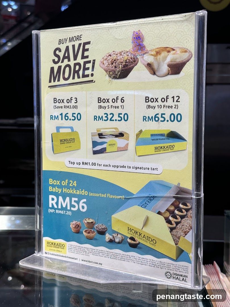 Hokkaido Dessert Promotion Standee