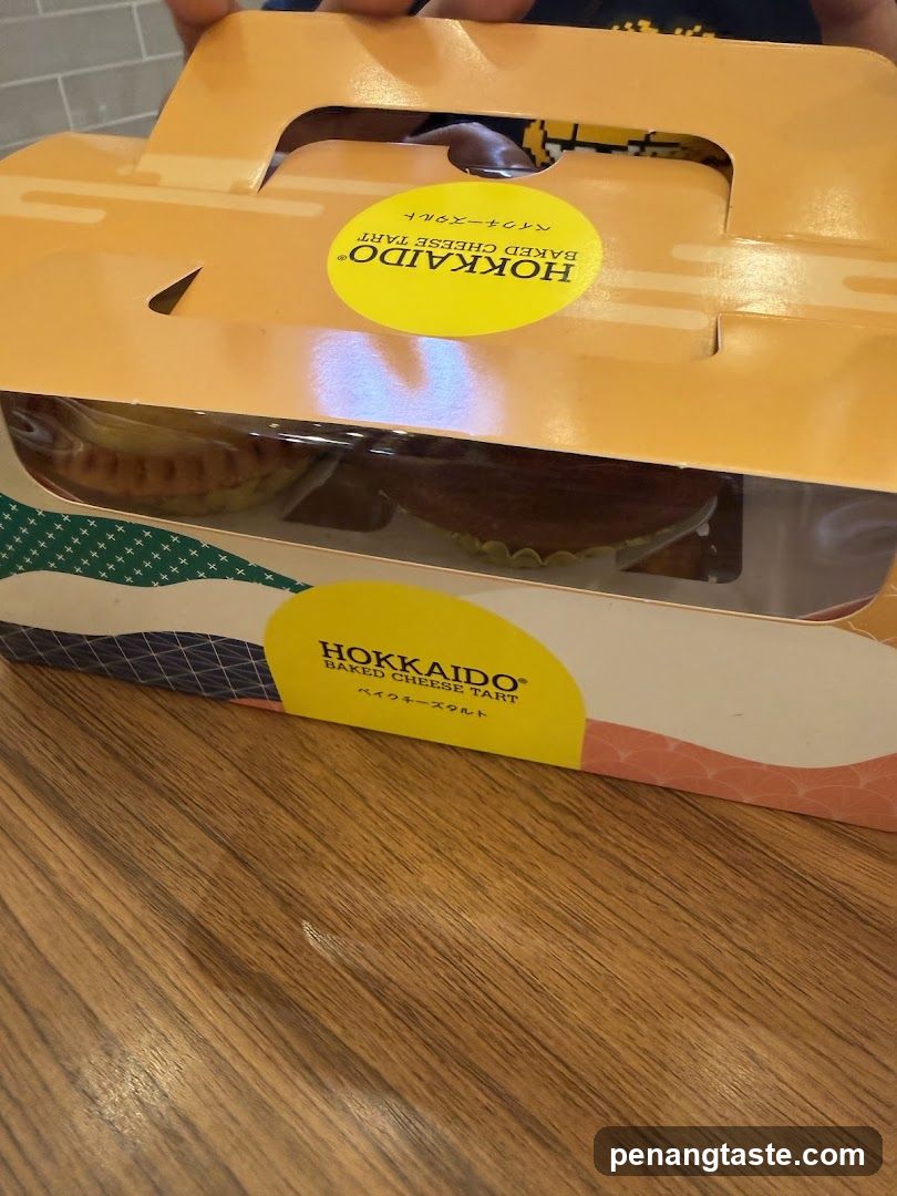 Hokkaido Baked Cheese Tart Box