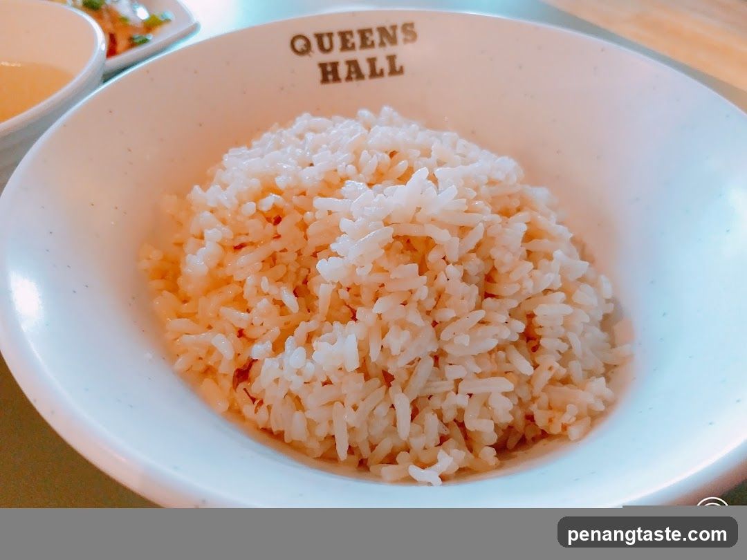 Bowl of Rice at Queens Hall