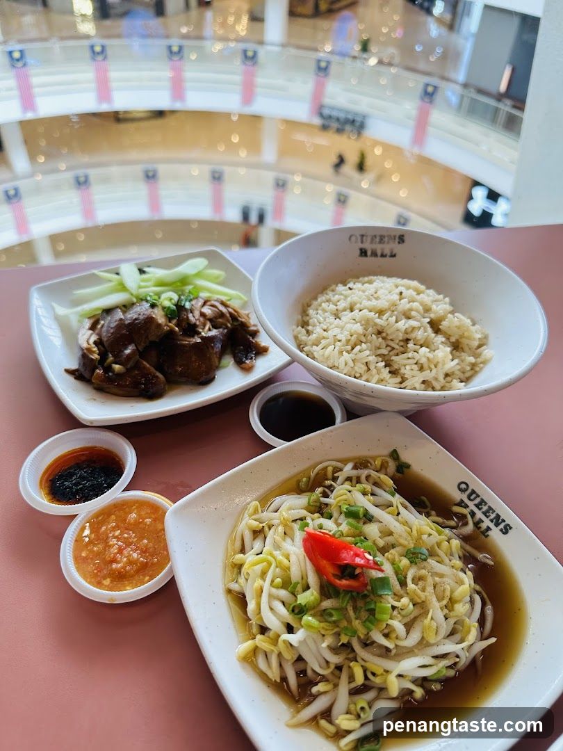 Hawker Meal at Queens Mall