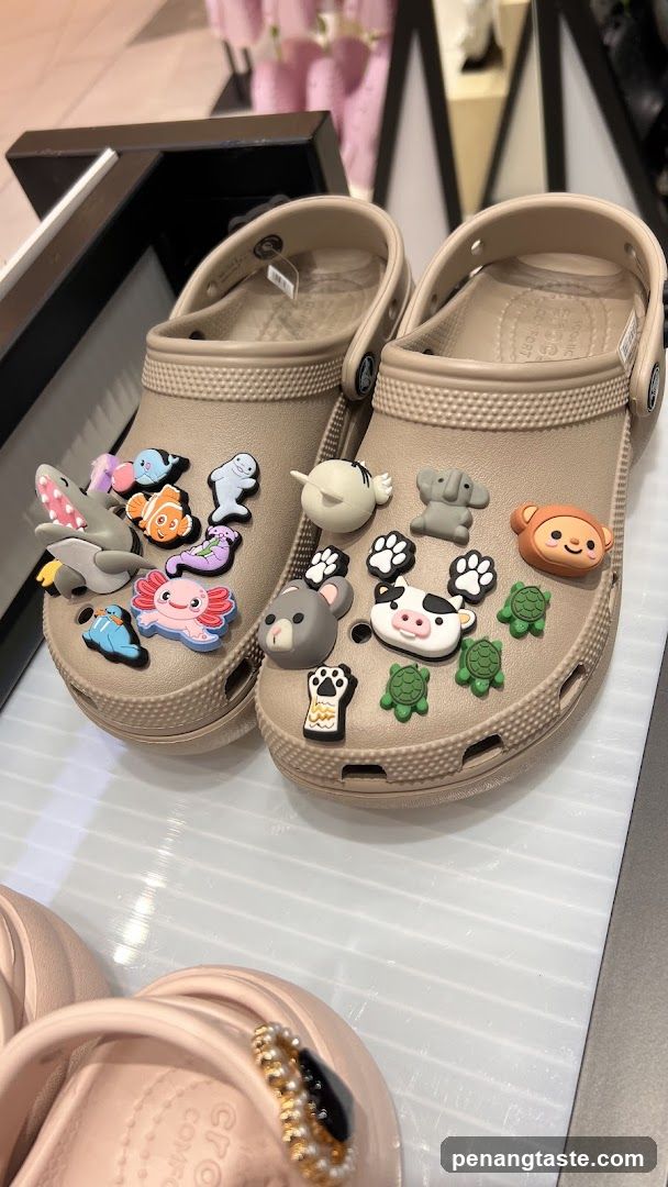 Crocs with Animal Charms