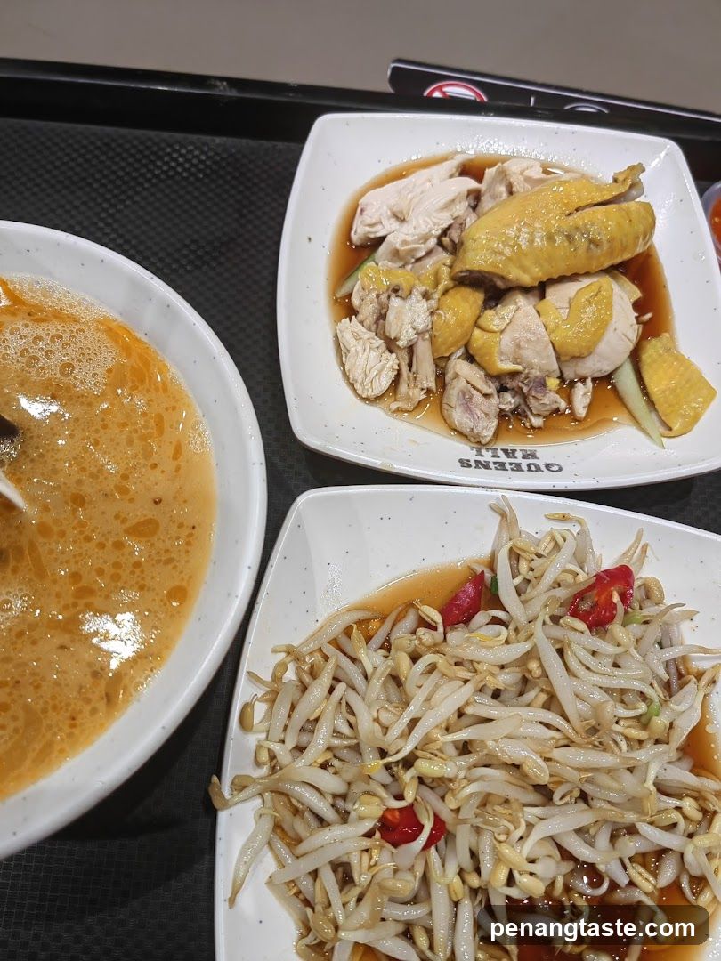 Hainanese Chicken Rice Meal