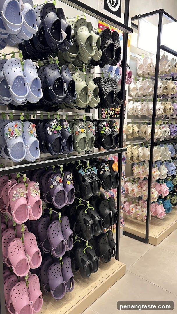 Crocs Shoe Display