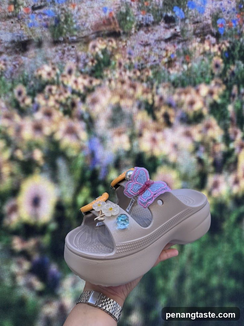 Crocs Shoe with Decorations