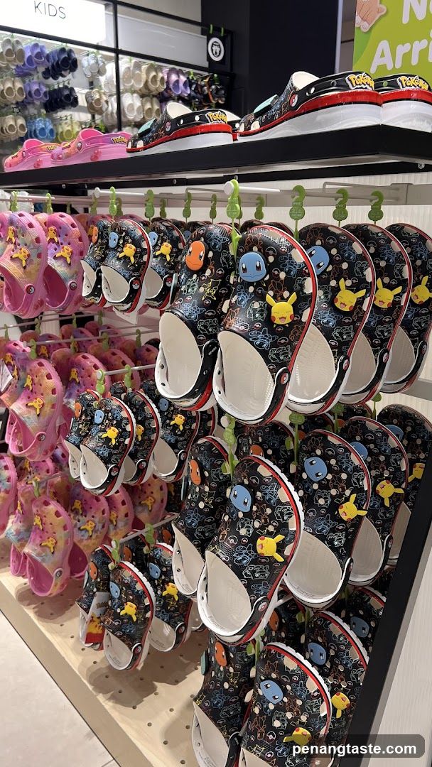 Pokemon Crocs Display