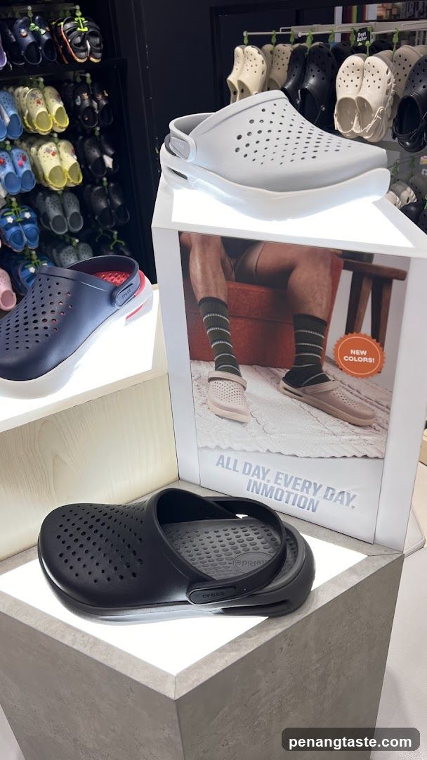Crocs Shoe Display