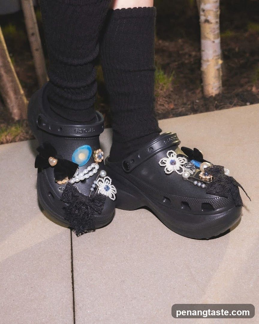Decorated Crocs