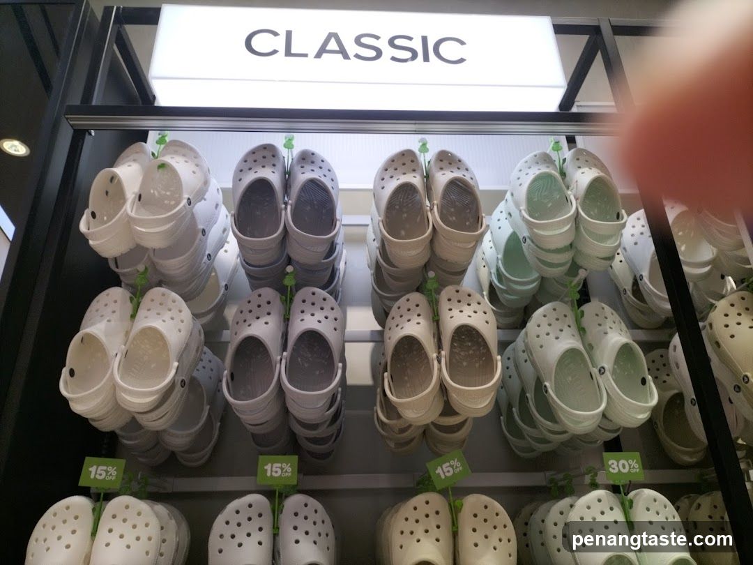 Classic Crocs Display