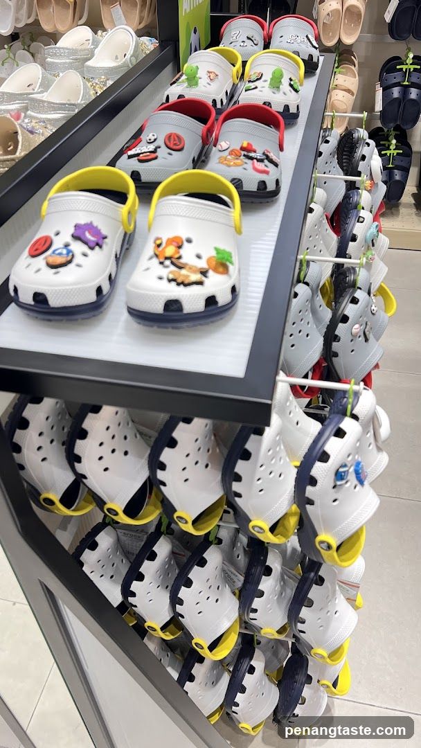 Crocs Shoe Display