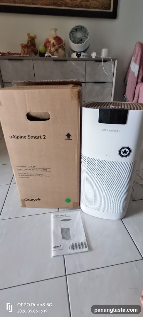 uAlpine Smart 2 Air Purifier Unboxing