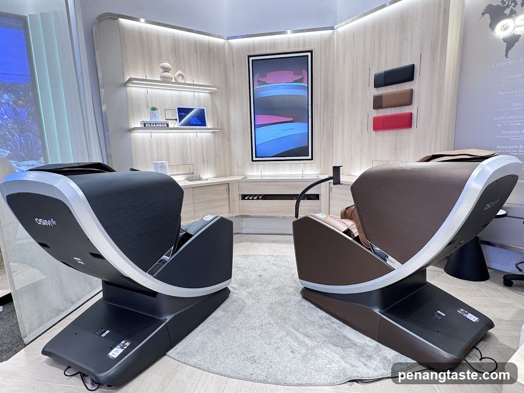 Massage Chair Showroom Interior